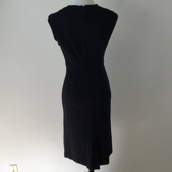 Banana Republic Black Sheath Dress 4 - Picture 5 of 9
